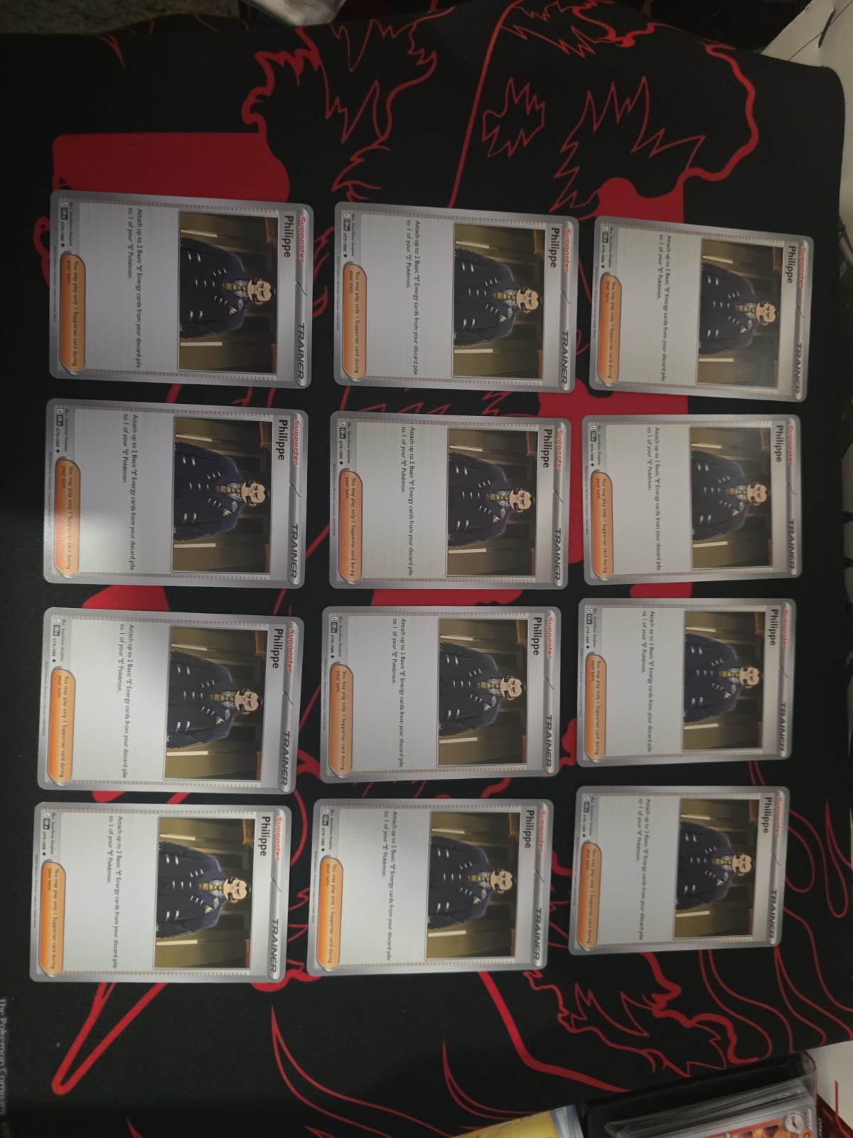 Pokemon Philippe 079/086 Me04: Chaos Rising Regular Non Holo Lot X12