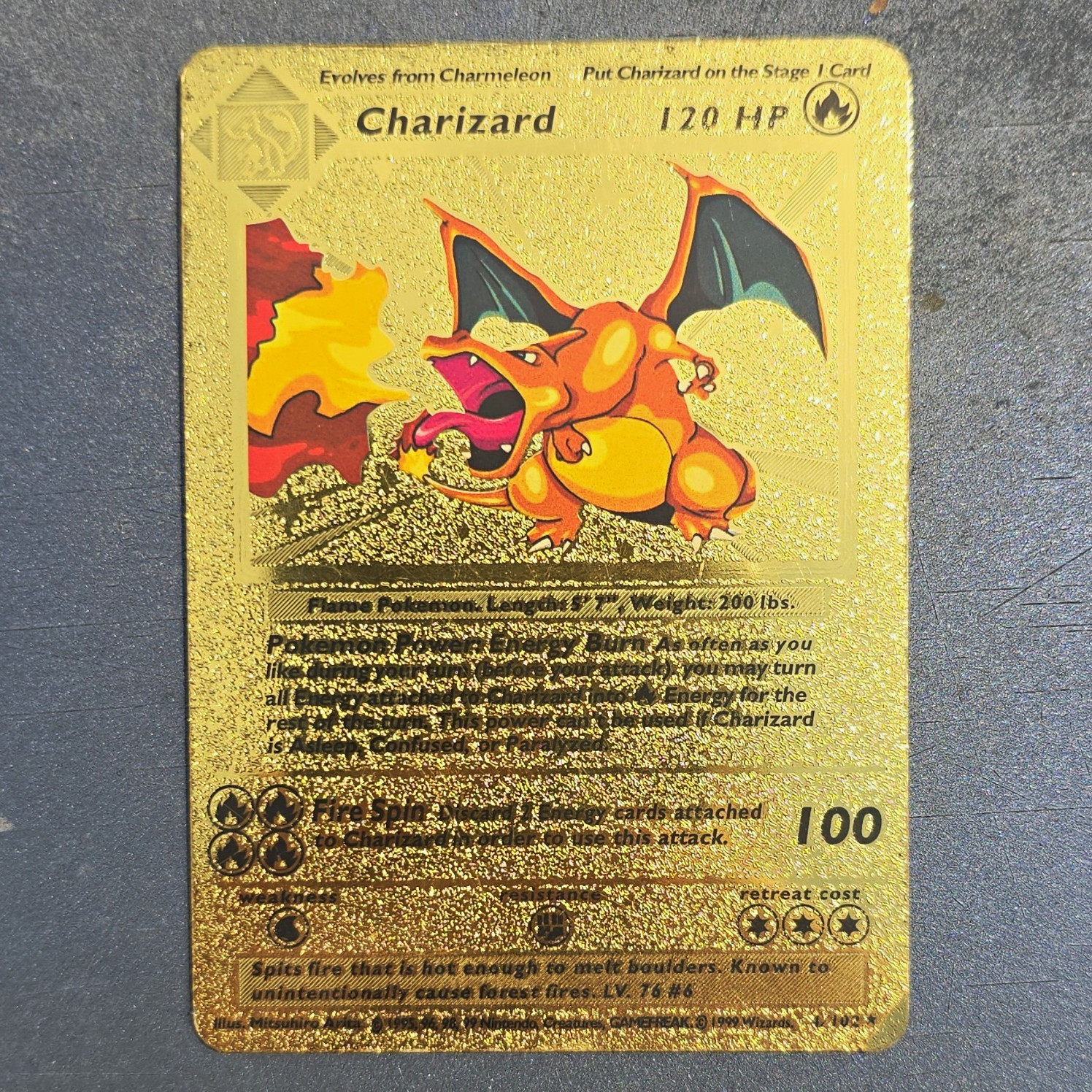 Nintendo Pokemon TCG Charizard 4/102 Base Set 1st Edition Holo Rare