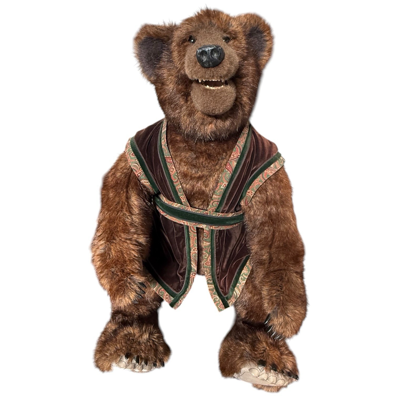Vintage Beaver Valley Kaylee Nilan Signed Artist Teddy Bear Papa 38\