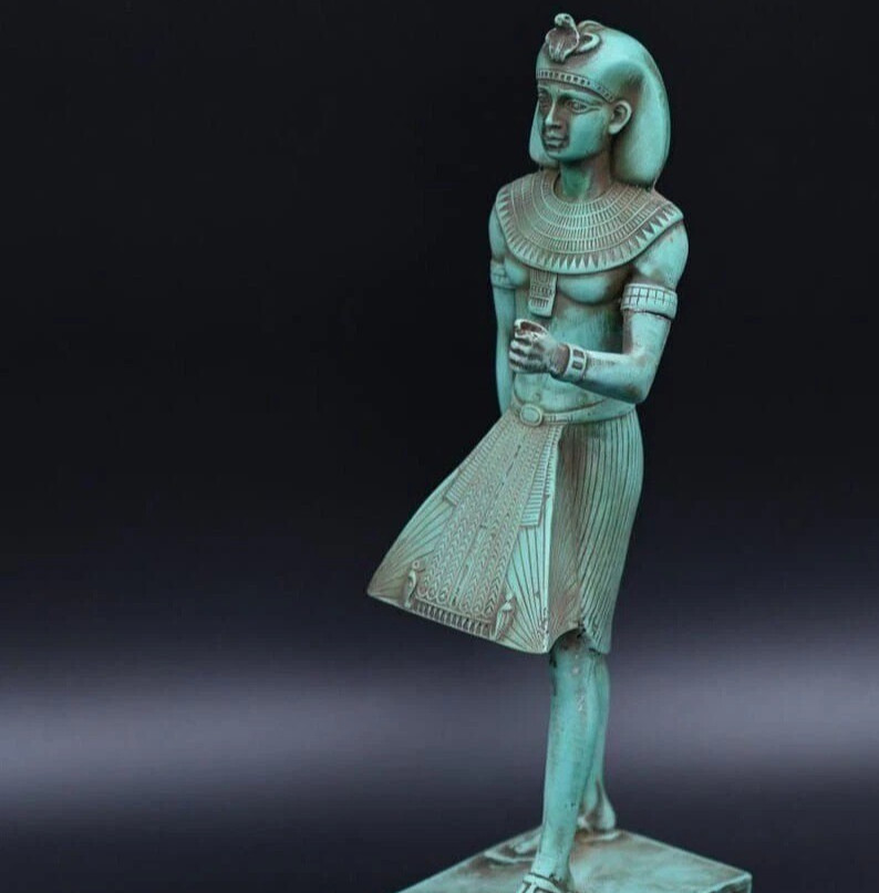 Egyptian Artifacts A Rare Authentic Pharaonic Statue Egyptian Phataoh Khufu BC
