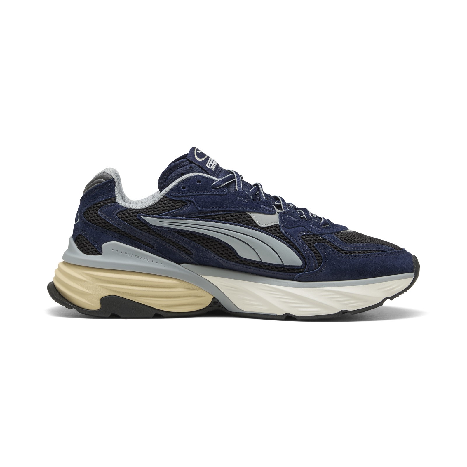 Puma Fade Nitro LS S 40620202 Mens Blue Suede Lifestyle Sneakers Shoes