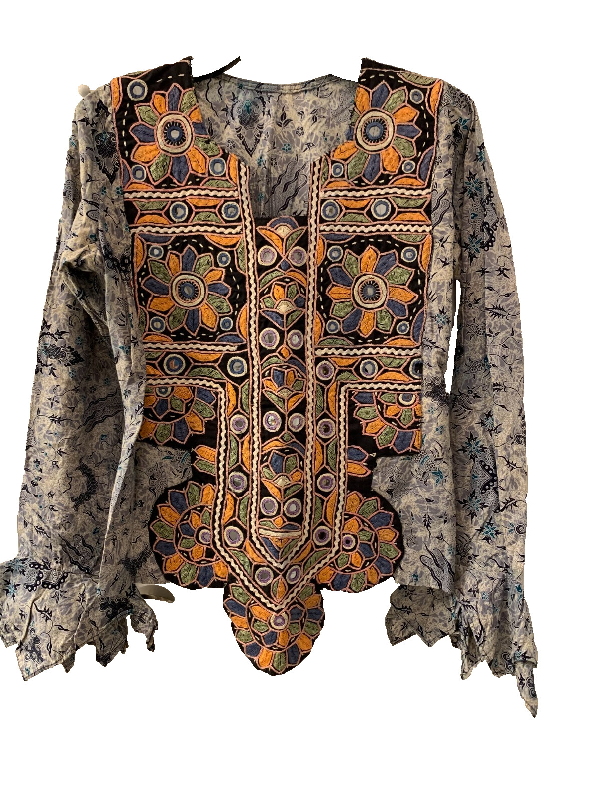 Hand Embroidered Peasant Top Exquisite Detail Hand Embroidered Peasant Top Exquisite Detail