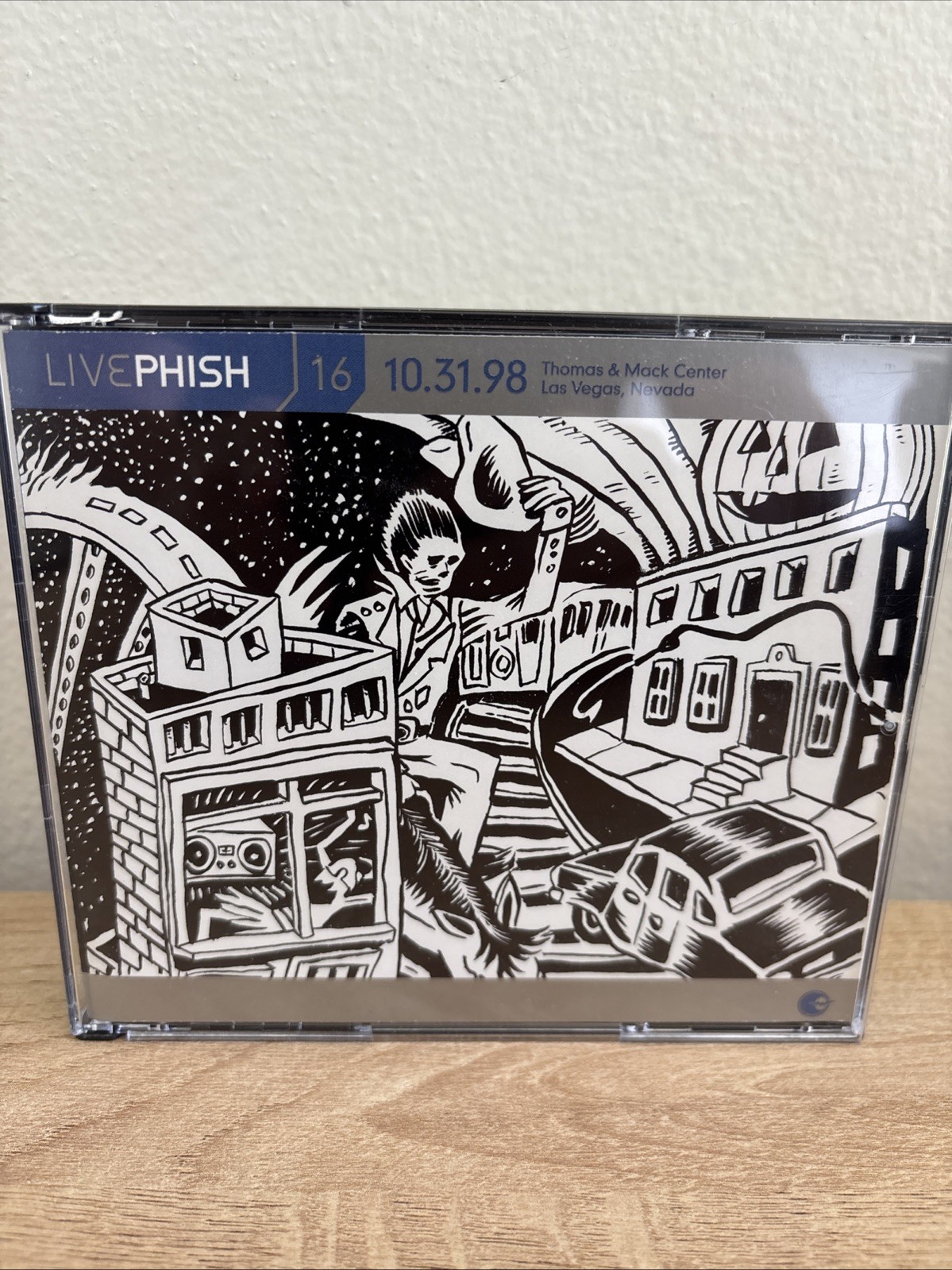 PHISH: LIVEPHISH 16, 10.31.98, Las Vegas, Nevada, 4 CD’s, Rare & OOP PHISH: LIVEPHISH 16, 10.31.98, Las Vegas, Nevada, 4 CD’s, Rare & OOP