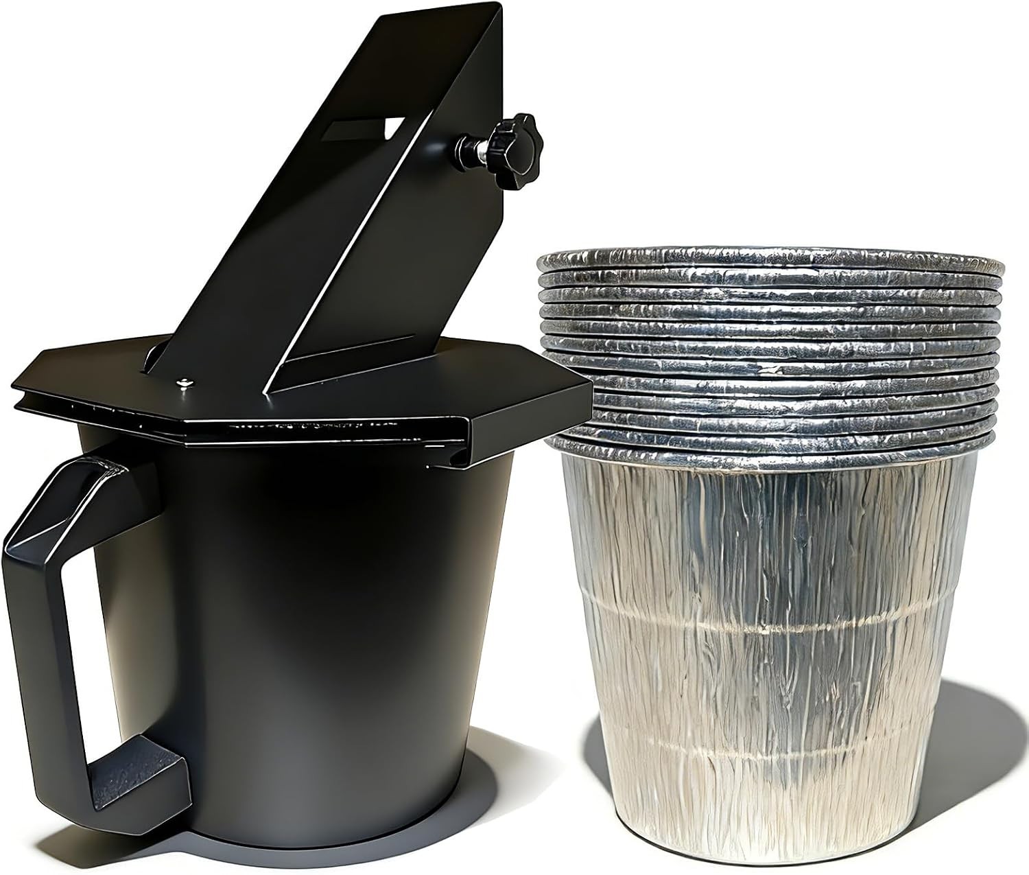 Grease Bucket with Lid ,for Traeger,Pit Boss,Recteq,Z Grills Pellet Grills Grease Bucket with Lid ,for Traeger,Pit Boss,Recteq,Z Grills Pellet Grills