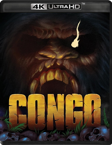 CONGO New Sealed 4K Ultra HD UHD + Blu-ray Newly Restored Michael Chrichton