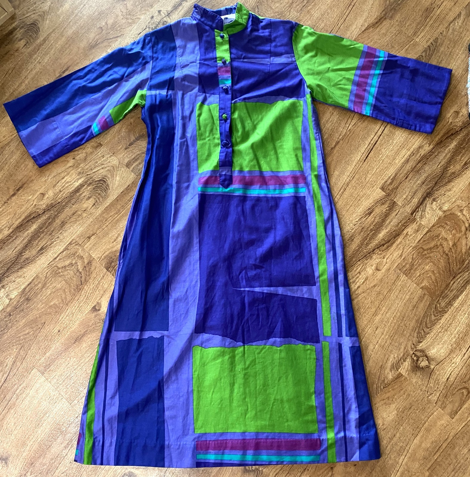 Vintage Mod Abstract CATHERINE OGUST for Penthouse Gallery Dress-M Vintage Mod Abstract CATHERINE OGUST for Penthouse Gallery Dress-M