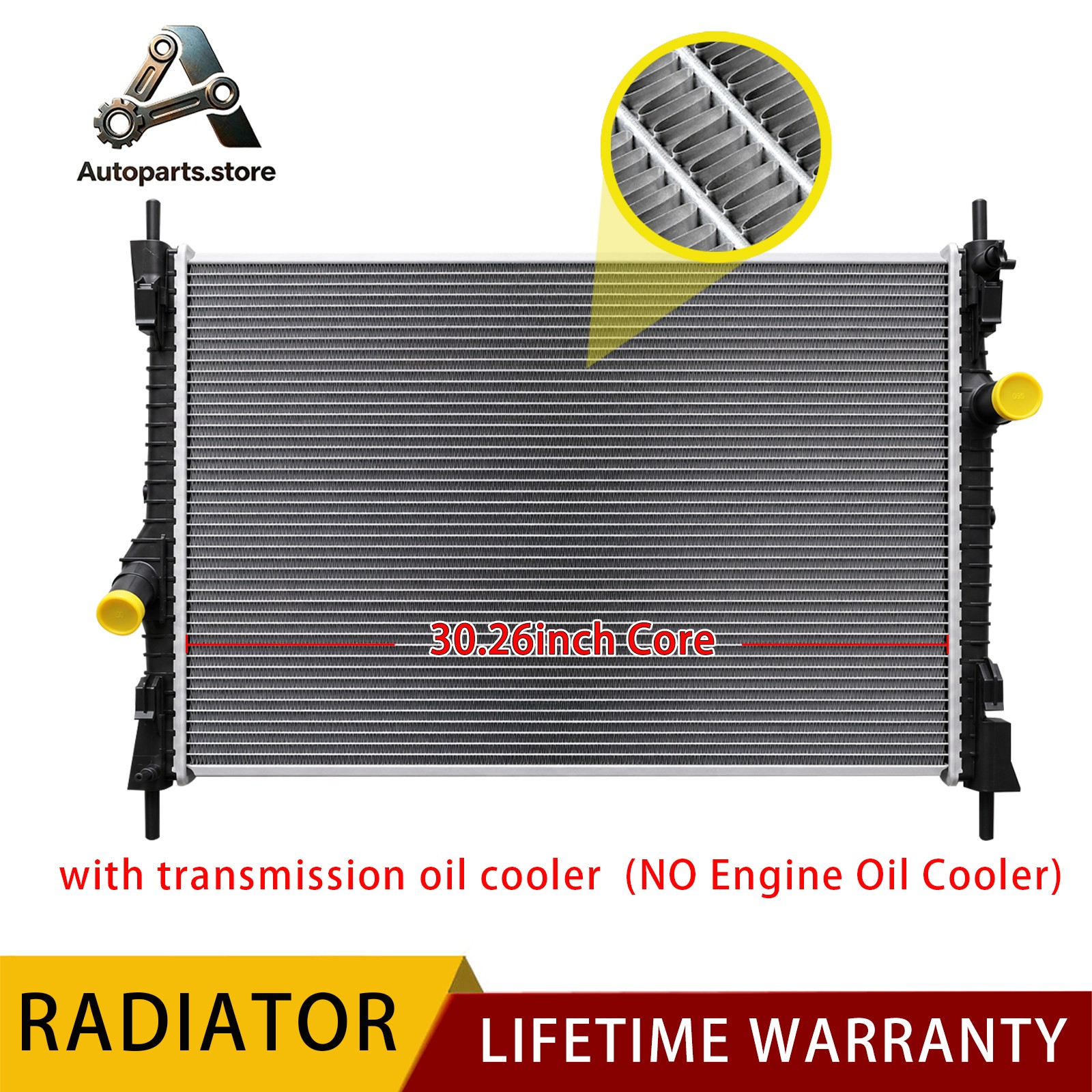 13880 Radiator for Ford Transit 150 250 350 350 HD 2020-2024 3.5L LK4Z8005J