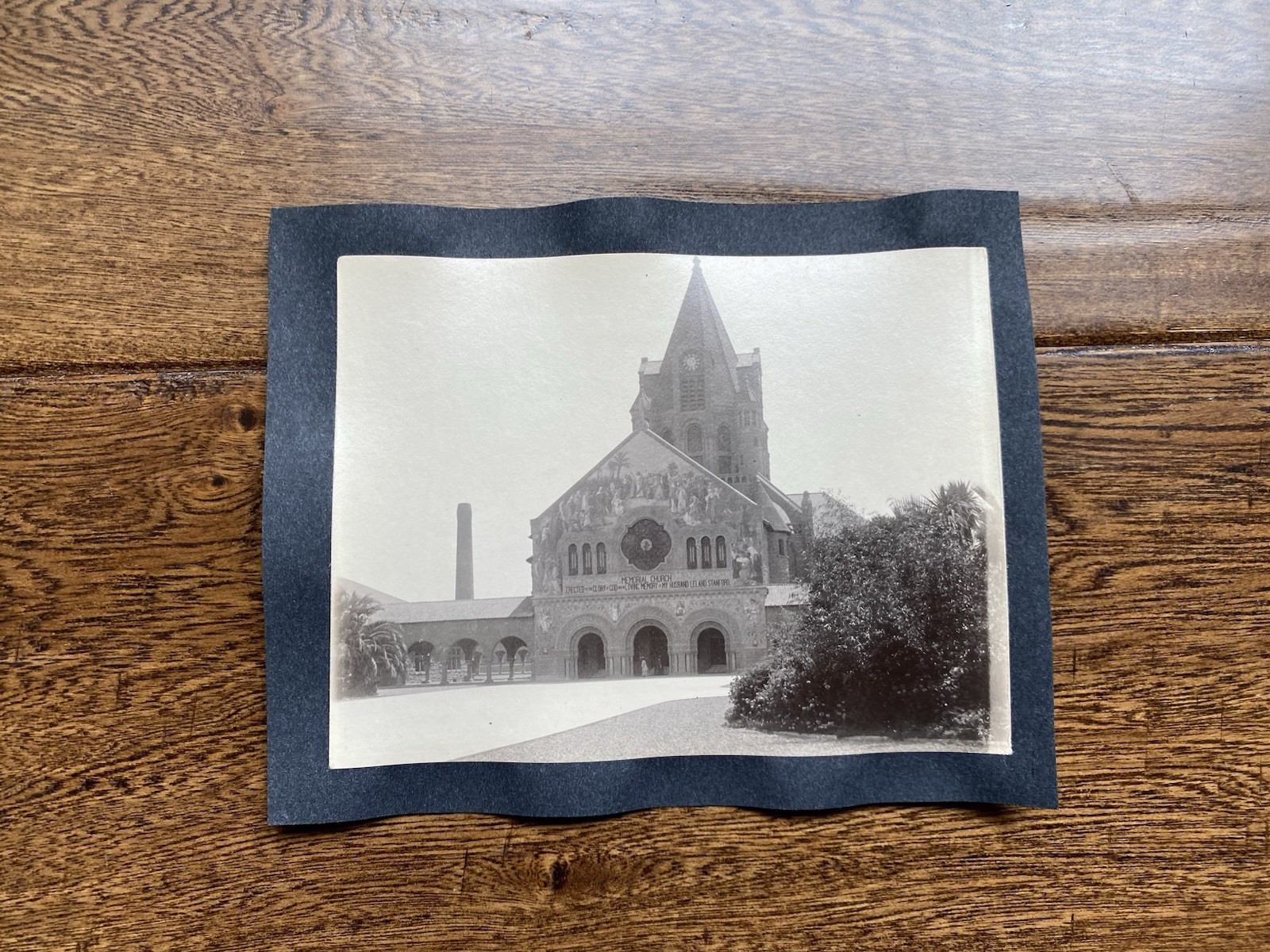Leland Stanford Memorial Church Bell Tower Early 1900s Palo Alto Antique Photo
