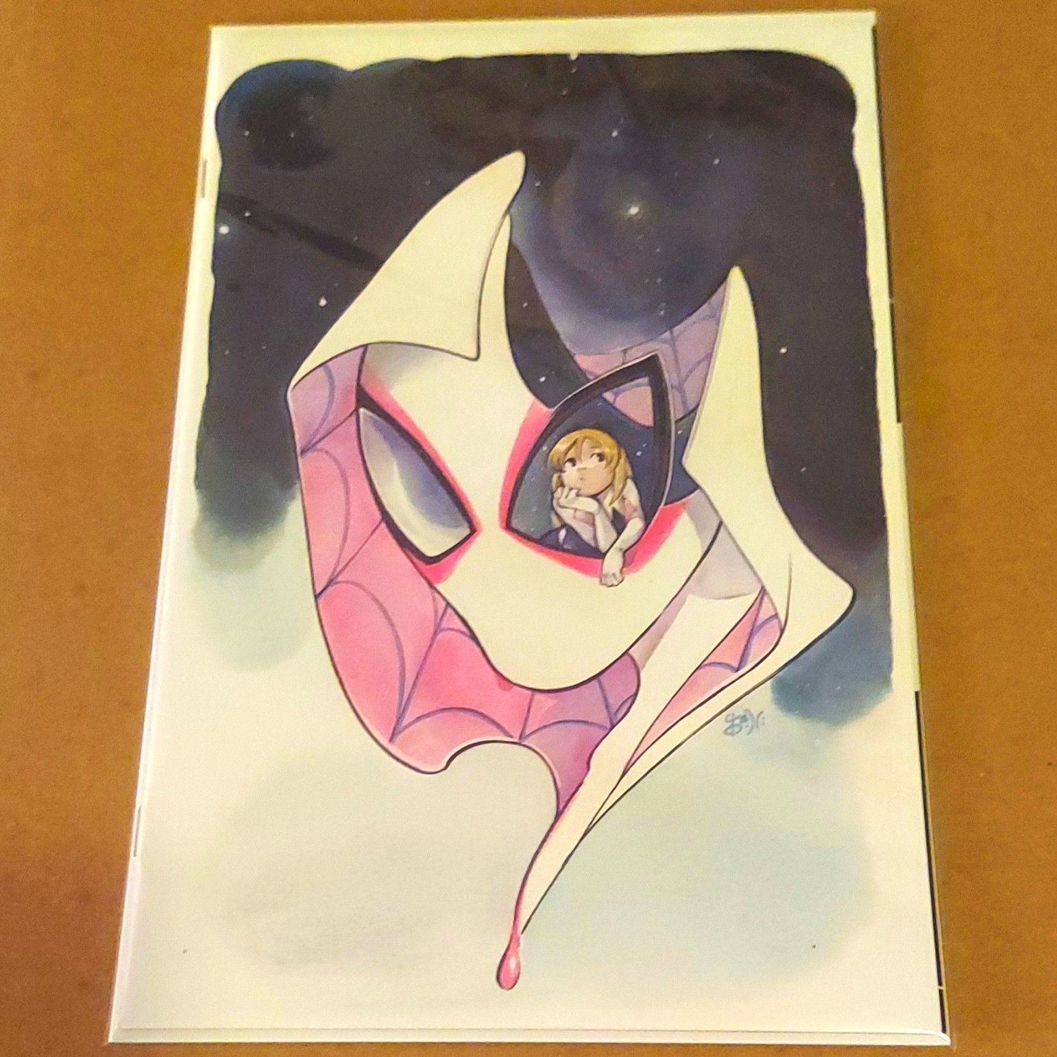 THE AMAZING SPIDER-MAN #48 VIRGIN VARIANT COVER BY PEACH MOMOKO 1:100 RATIO