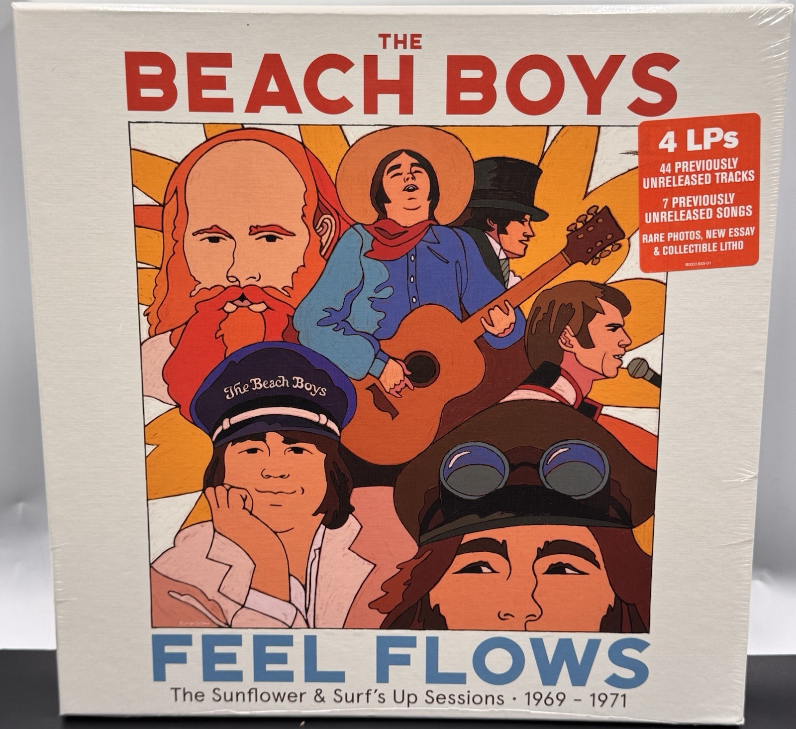 Sealed 4LP Beach Boys \