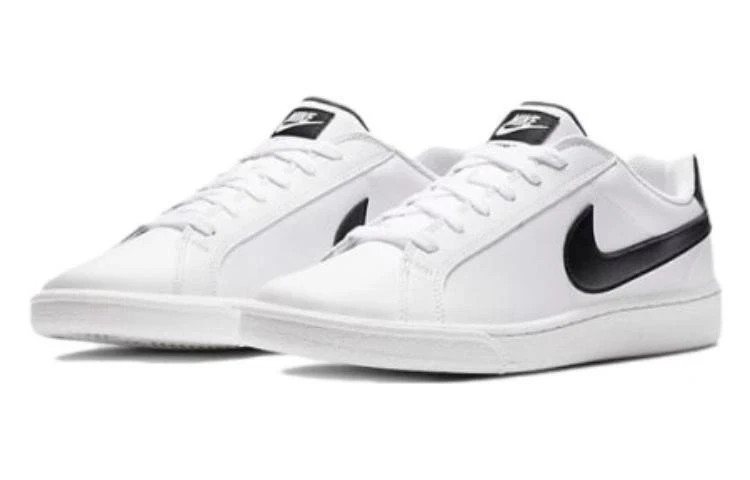 Nike Court Royale White Black Sneakers 749747-107 Mens Size