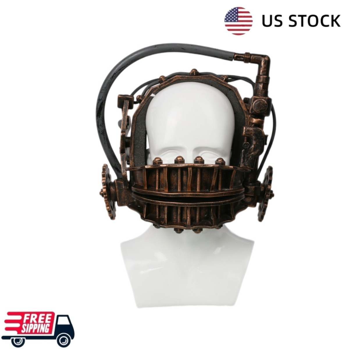 Xcoser Reverse Bear Trap Helmet Mask Prop Resin Replicas Adult Cosplay US Stock