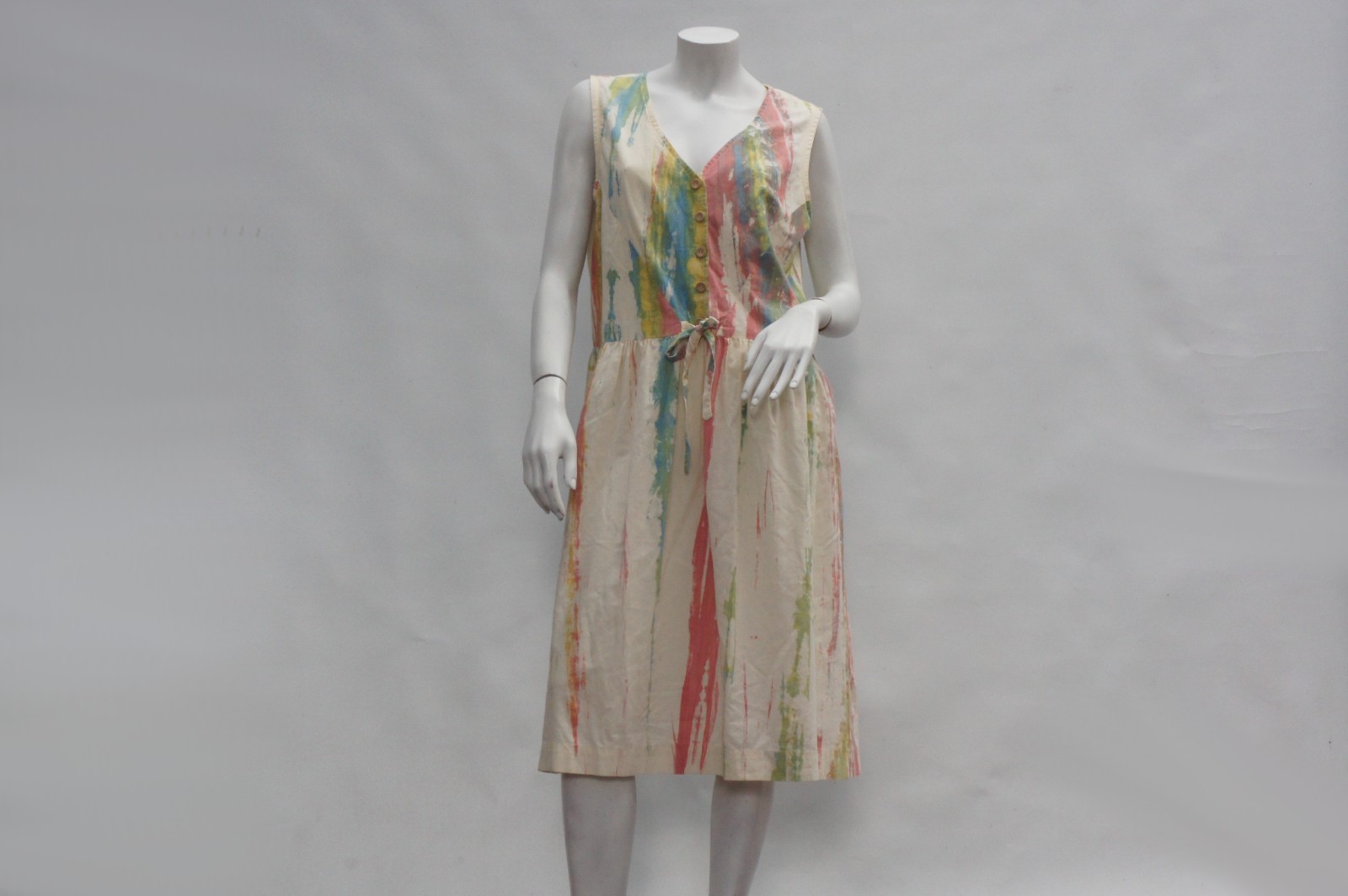 Vintage 70s-80s Tie Dye Print Midi Dress Boho Hippie Vintage 70s-80s Tie Dye Print Midi Dress Boho Hippie