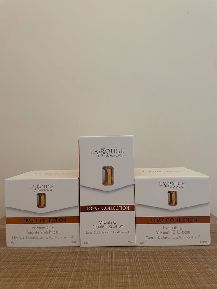 *NEW* SET OF 3 - Vitamin C Brightening Mask, Serum, and Cream - La Rouge Pierre *NEW* SET OF 3 - Vitamin C Brightening Mask, Serum, and Cream - La Rouge Pierre