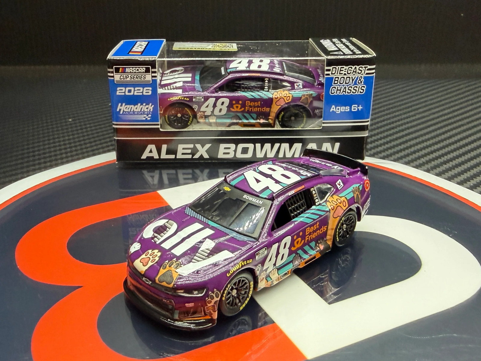 2026 Alex Bowman 1:64 Ally Best Friends NASCAR Diecast