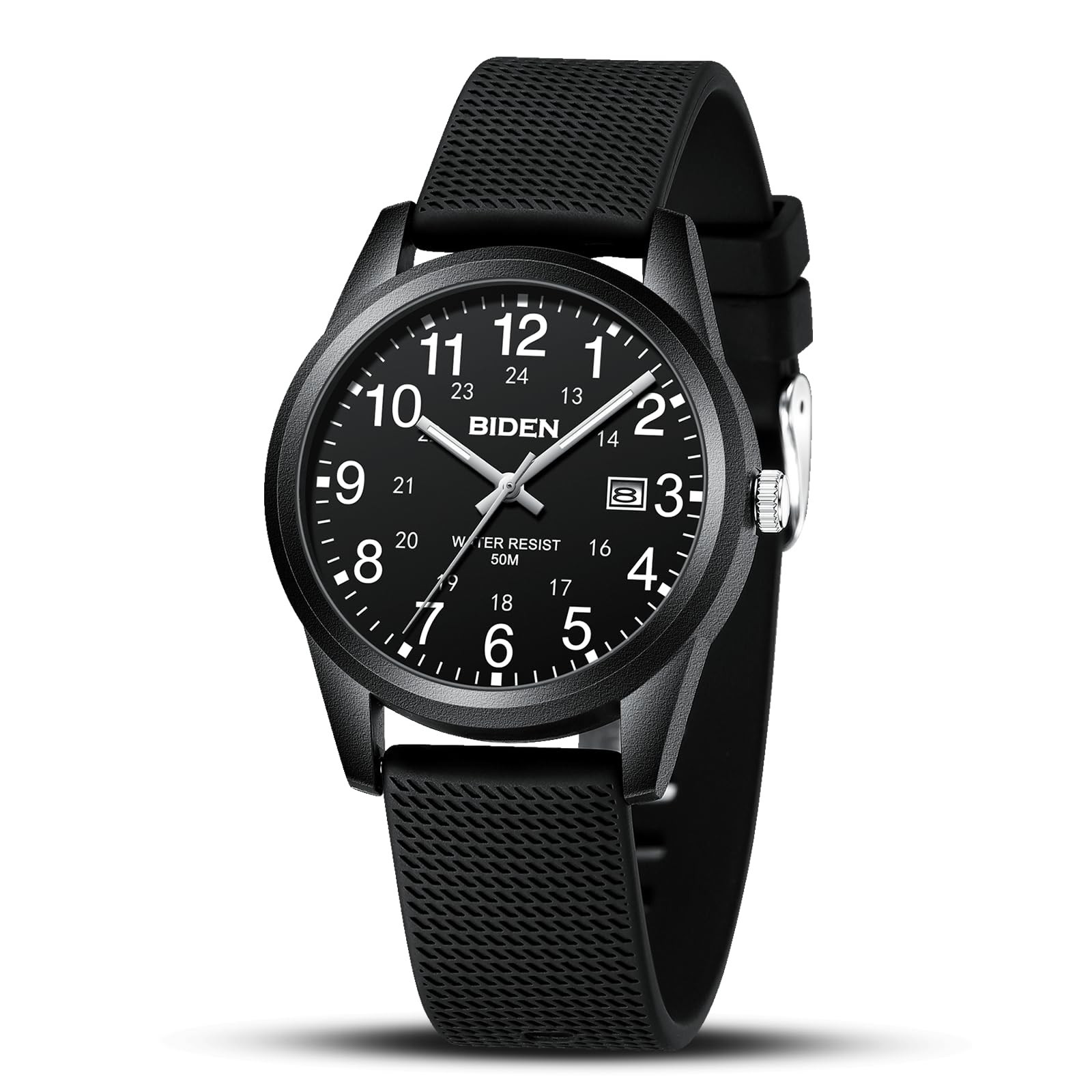 LN LENQIN Mens Watches Analog Quartz Sports Unisex Watch 30M Waterproof Nurse...