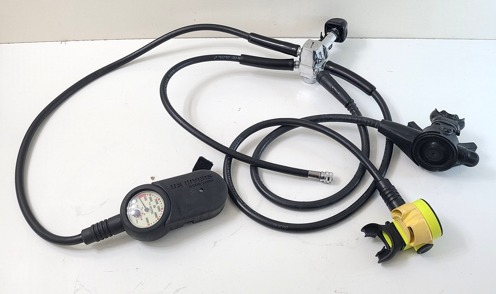 Divers Aqua Lung Matrix Pivot Seaquest 207 Bar Scuba Gear Regulator 5335543-READ