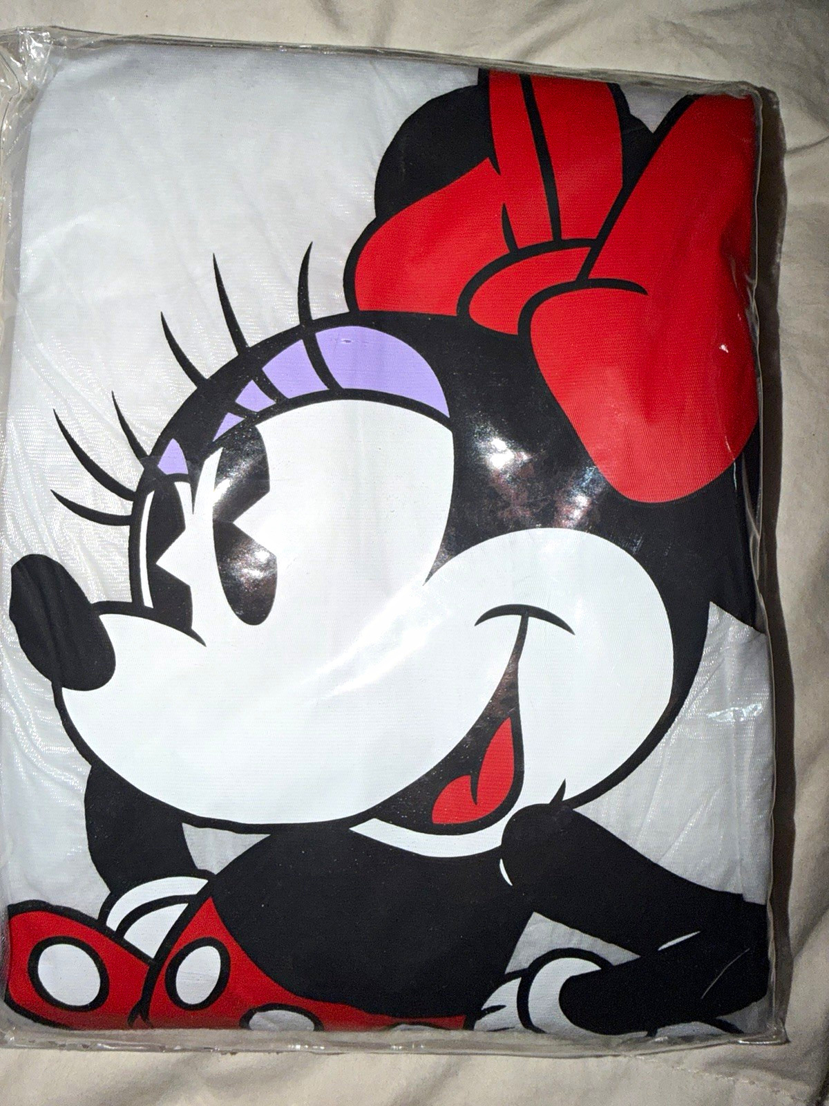 Disney Minnie Mouse Adult Unisex Vinyl Poncho One Size 40\