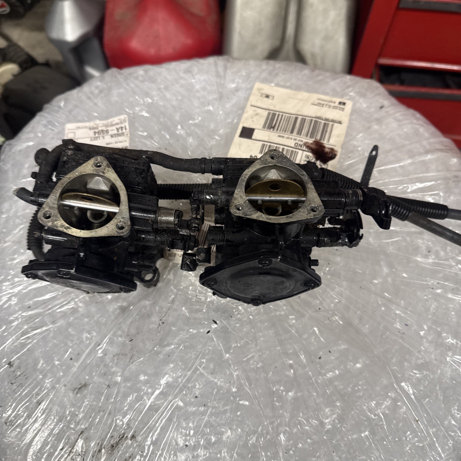 Yamaha Wave Raider 700 Twin Dual Carb Carbs Carburetors Carburator XL700 XL 62T Yamaha Wave Raider 700 Twin Dual Carb Carbs Carburetors Carburator XL700 XL 62T