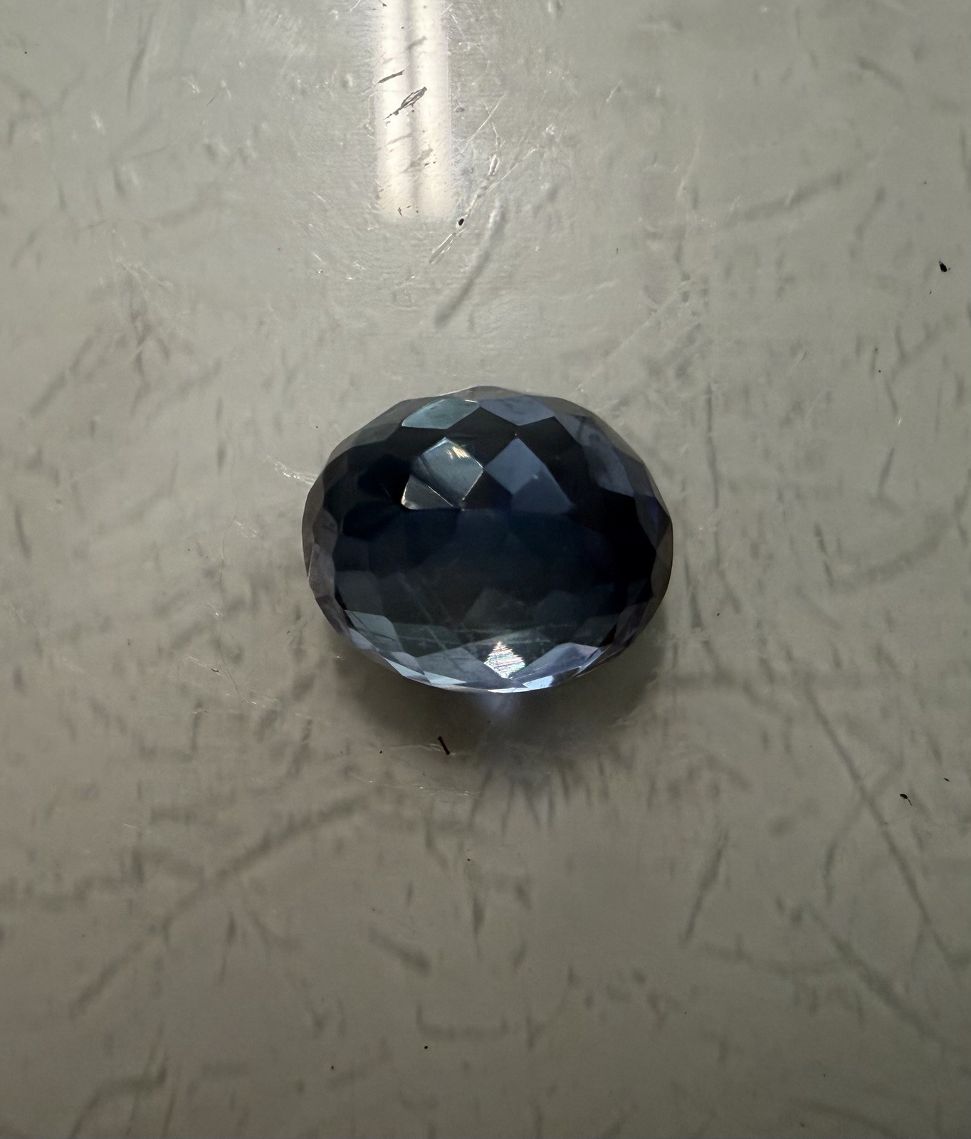Royal Blue Sapphire 35.60 Ct Oval Cut Natural Unheated Certified Gem