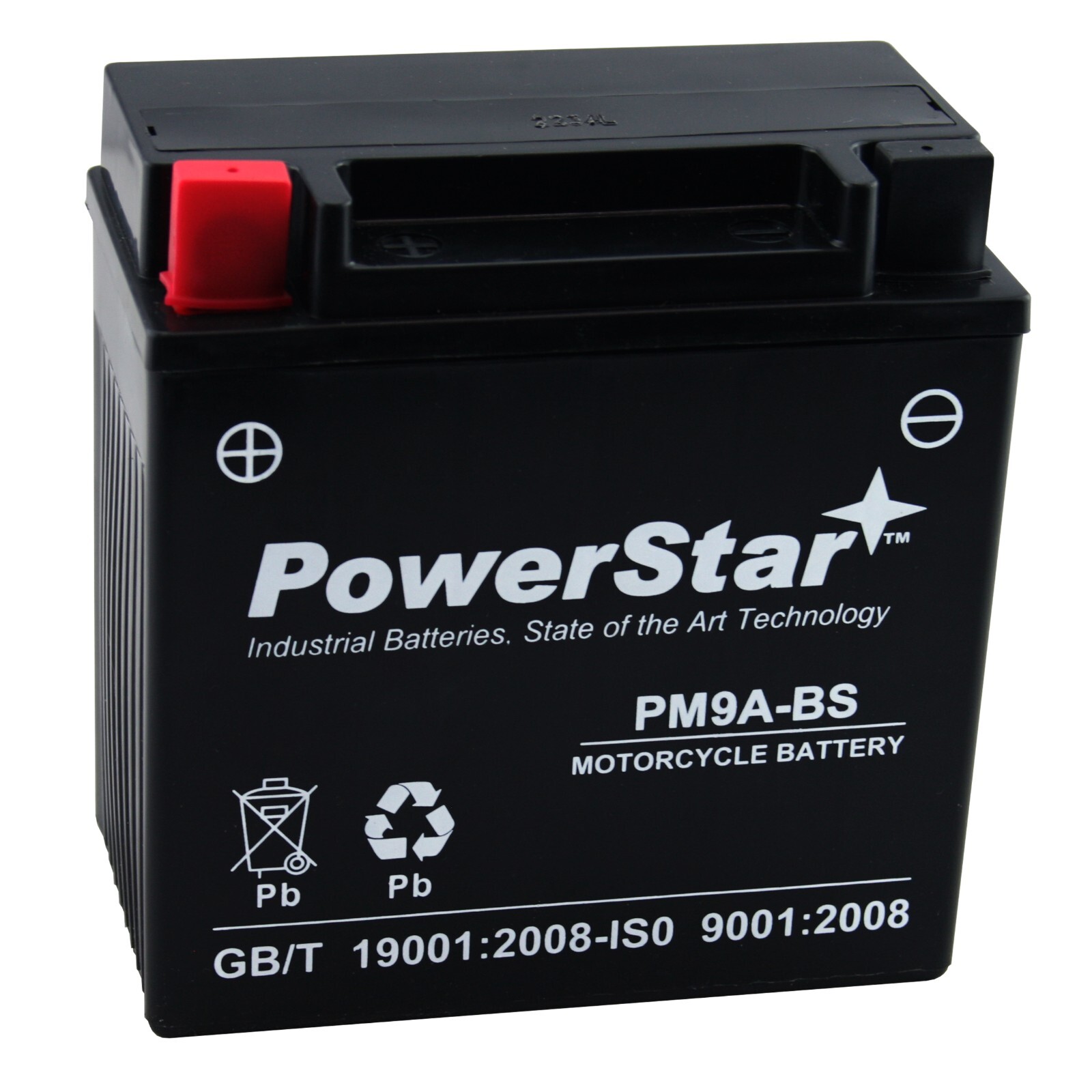 PowerStar Replacement for Motobatt MB9U 12V 9Ah AGM Battery