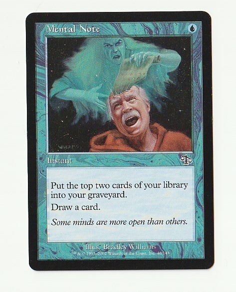Mental Note Judgment Regular MINT / NEAR MINT UNPLAYED Mental Note Judgment Regular MINT / NEAR MINT UNPLAYED