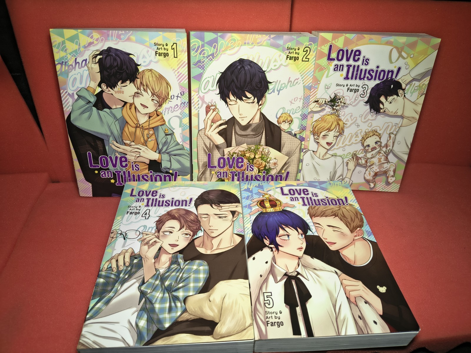 Seven Seas Manhwa “Love Is an Illusion” English Set 5 Volumes Seven Seas Manhwa “Love Is an Illusion” English Set 5 Volumes