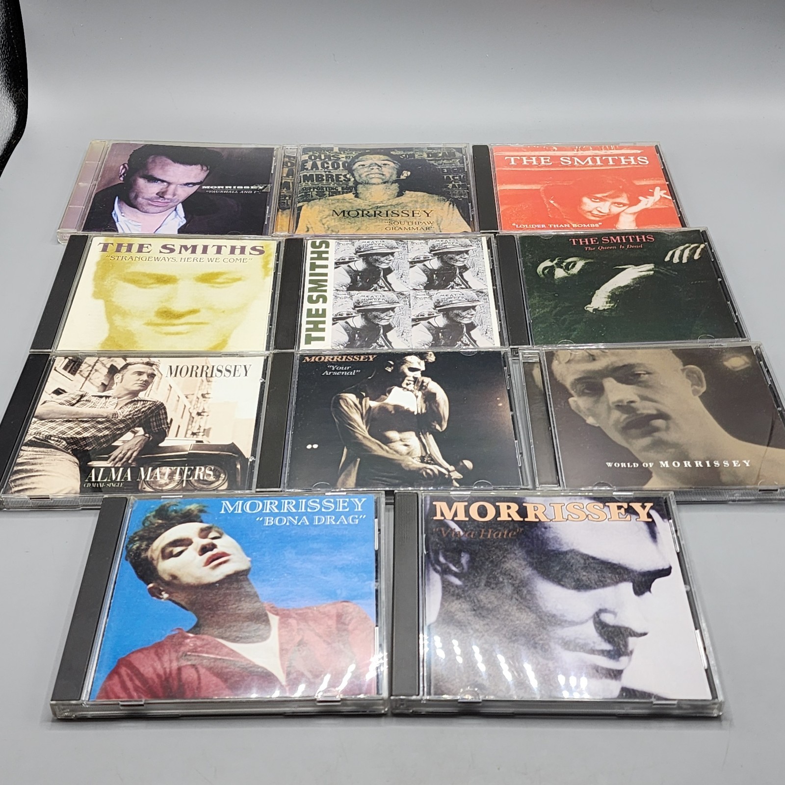 LOT OF 11 Total MORRISSEY & The Smiths CDS / Amazing Discs