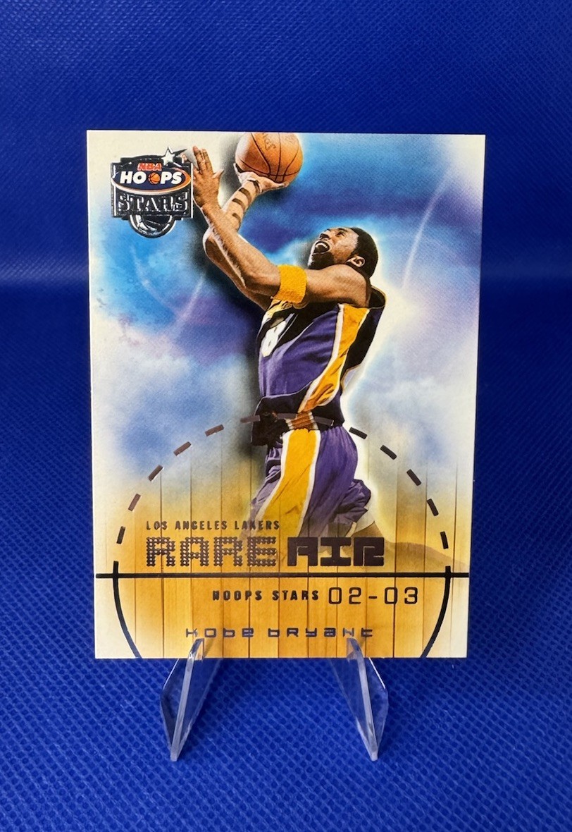 2002-03 Fleer NBA Hoops Stars Rare Air Kobe Bryant #14 2002-03 Fleer NBA Hoops Stars Rare Air Kobe Bryant #14