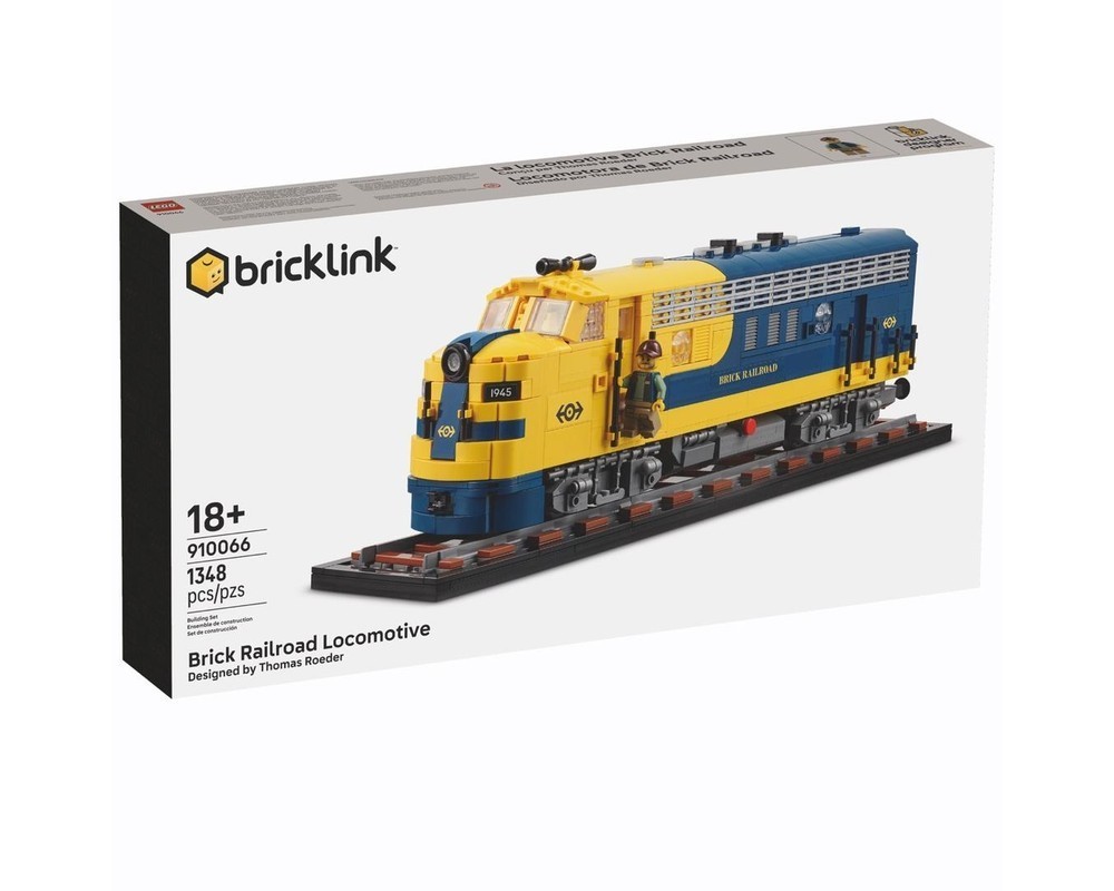 LEGO BrickLink Brick Railroad Locomotive 910066 PREORDER PRESALE Ships on Nov 1