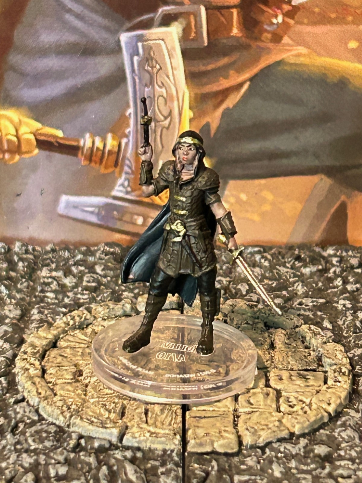 Molliver D&D Miniature Dungeons Dragons Beyond Witchlight Valors Call rogue