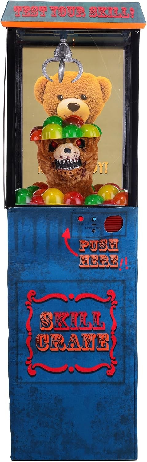 5.7FT Animated Kill Crane Creepy Animatronic Decoration Standard