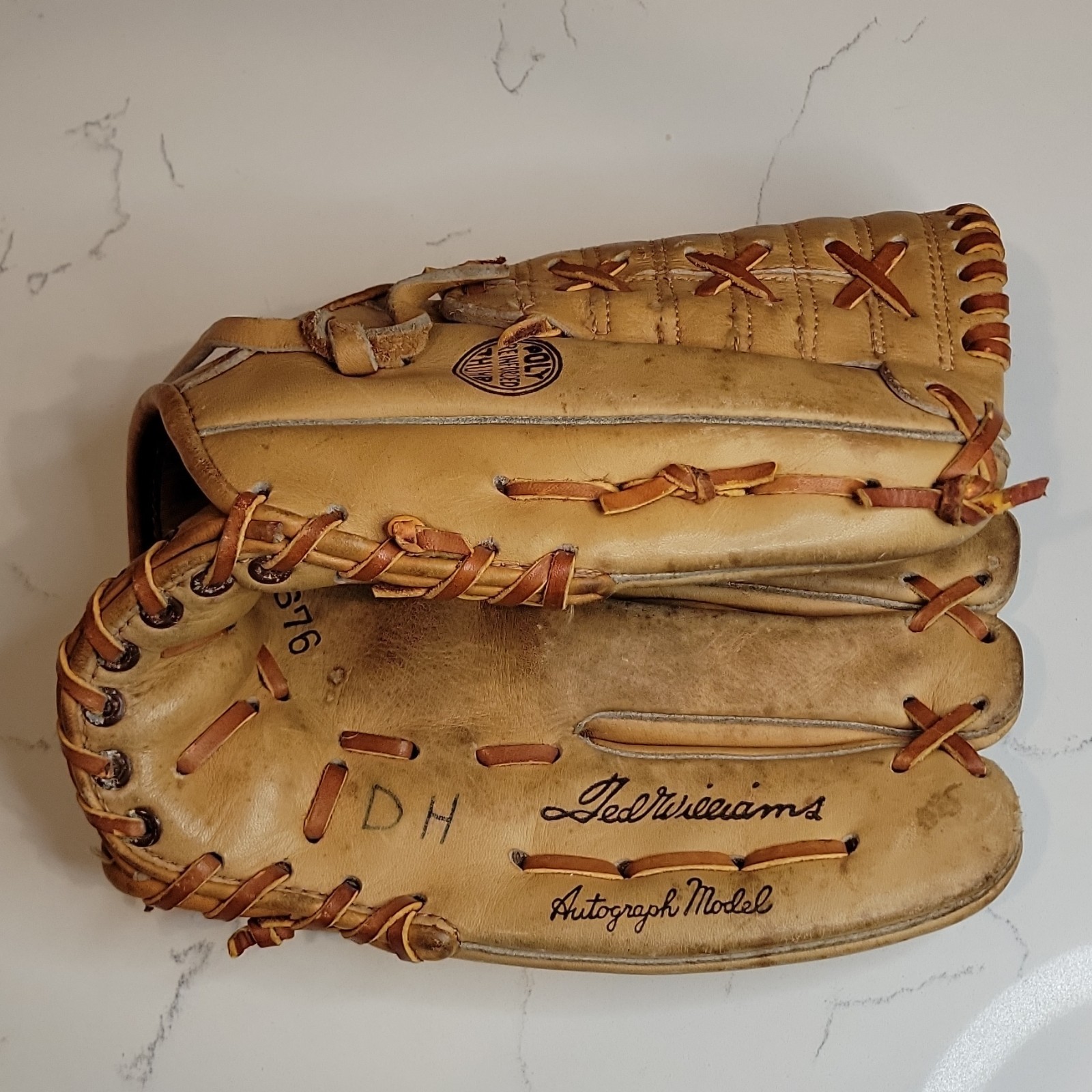 Sears Vintage Ted Williams Autograph Model Baseball Glove 16976