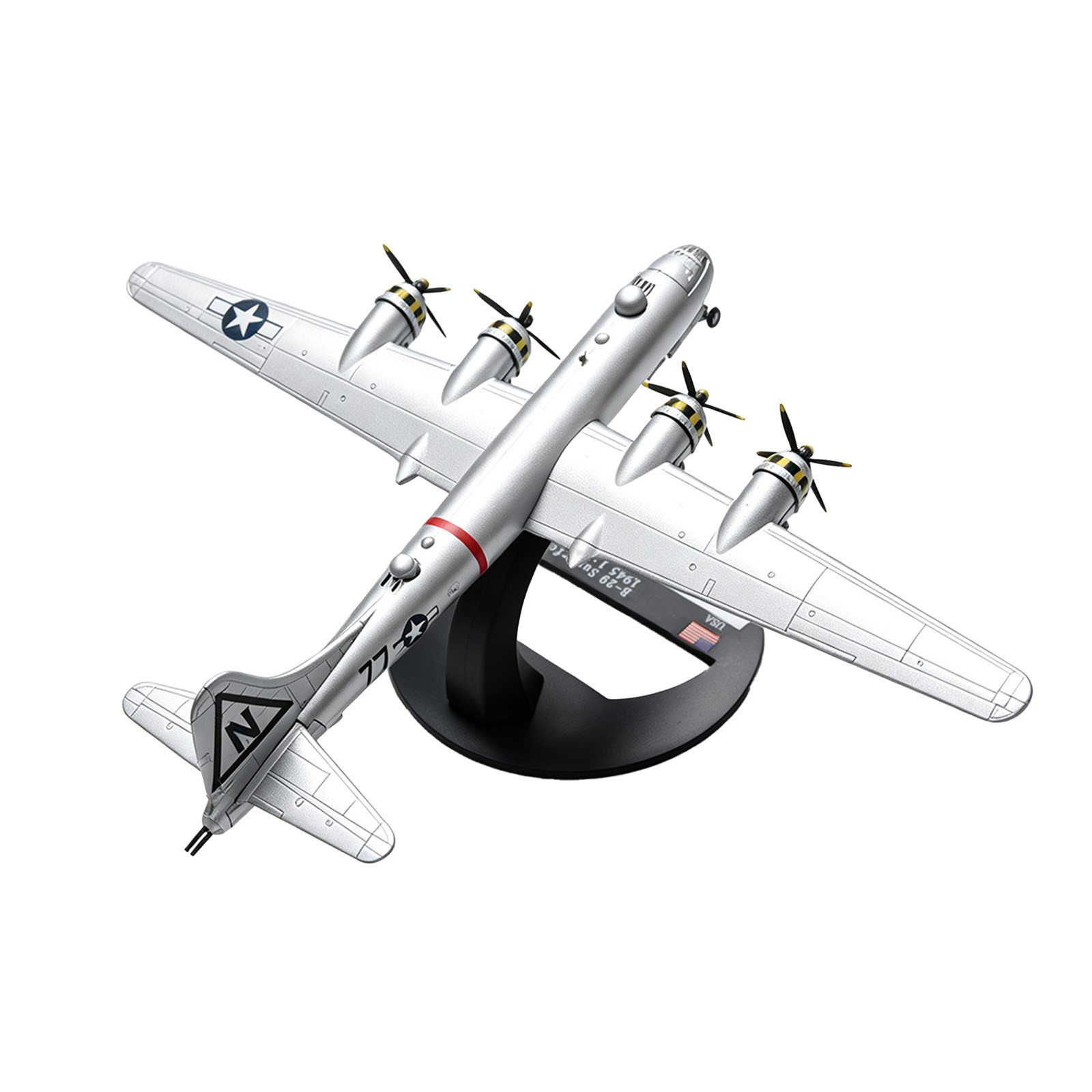 1:200 USAAF Boeing B-29 Superfortress Diecast Bomber Model, Collectible Figurine