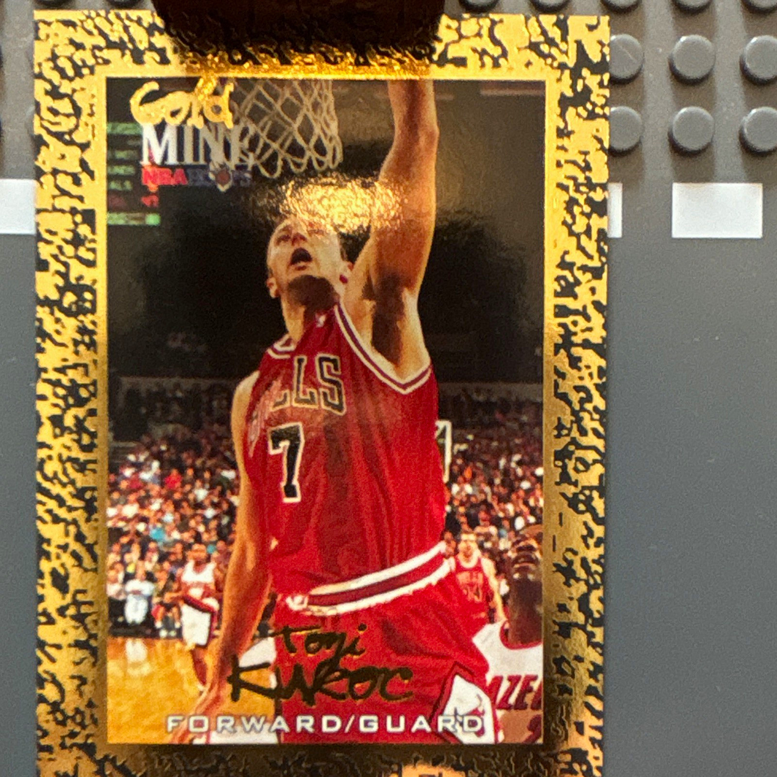 1993-94 SkyBox Premium - Toni Kukoc Chicago Bulls #43 Gold Mint Auto 1993-94 SkyBox Premium - Toni Kukoc Chicago Bulls #43 Gold Mint Auto