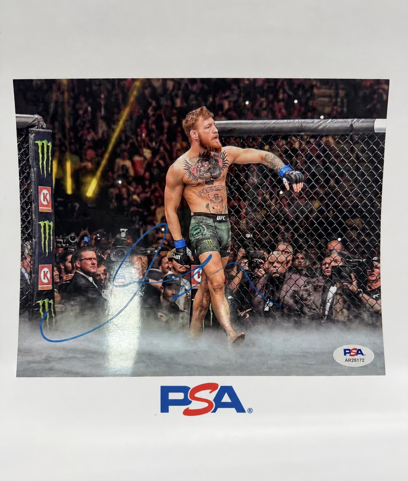 Connor McGregor Signed 8x10 Photo PSA Authenticated Autographed UFC MMA