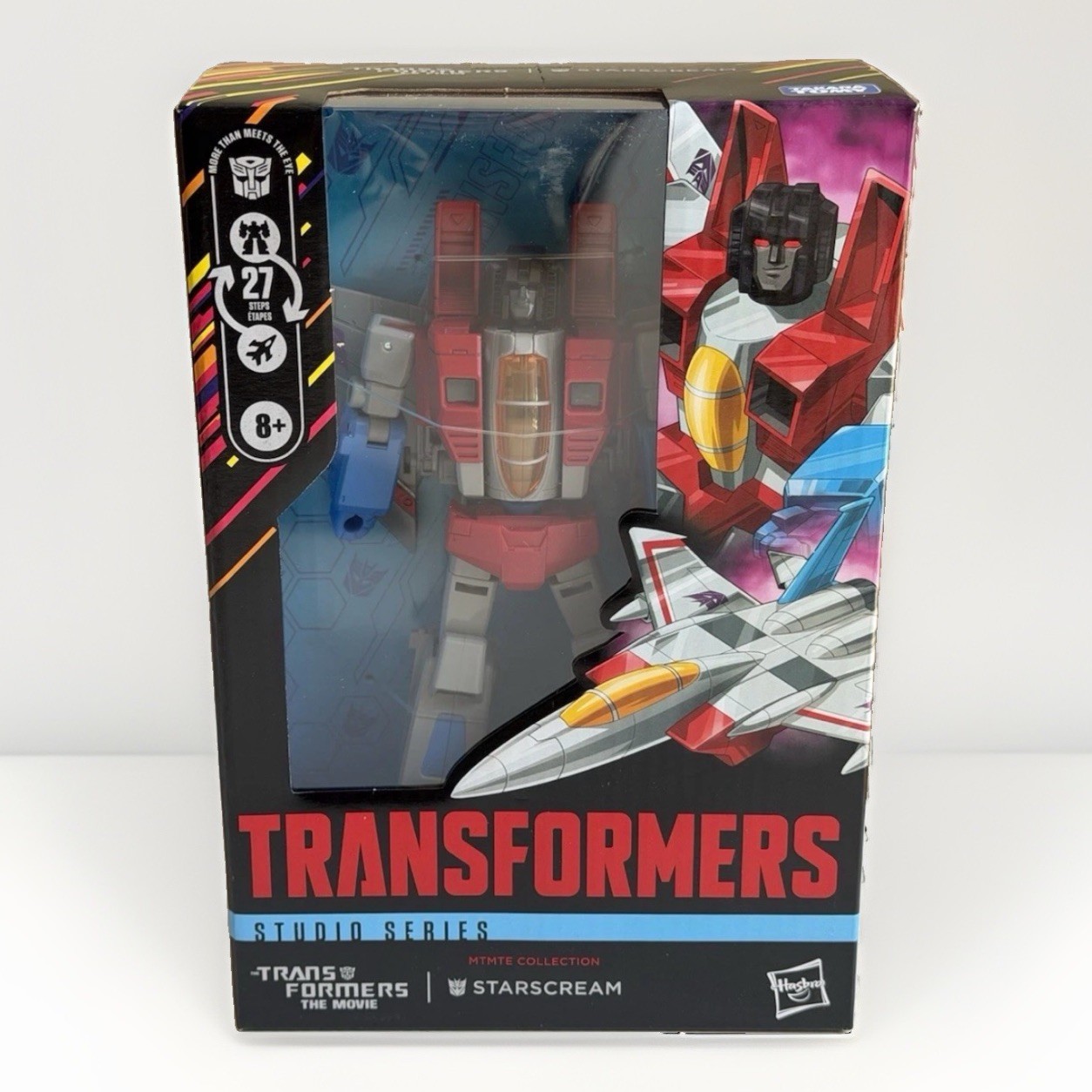 HASBRO TRANSFORMERS STUDIO SERIES THE MOVIE STARSCREAM 86 MTMTE COLLECTION