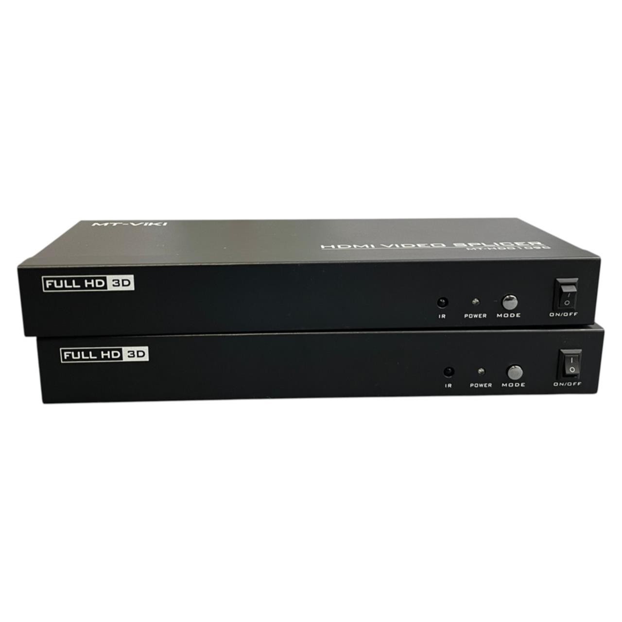 Lot of 2 | MT-VIKI 3x3 HDMI Video Splicer 4K@30Hz Wall Controller Multi Screen