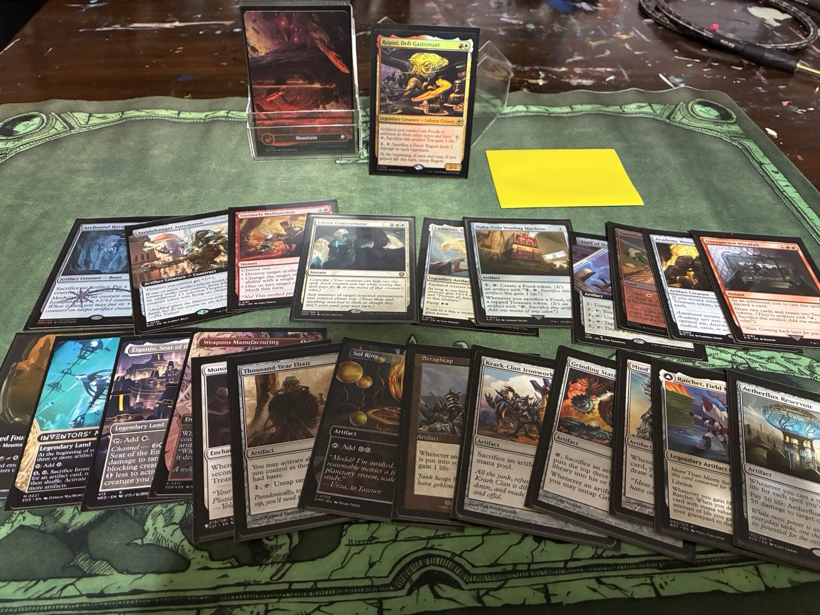 MTG **Custom Commander Deck**   ~ Ragost, Deft Gastronaut ~Lobster Food~ Magic