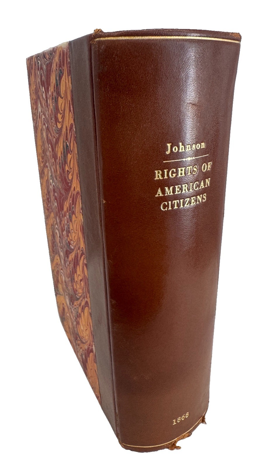 1868 Rights of American Citizens Andrew Johnson Fenianism Ireland 40th Congress