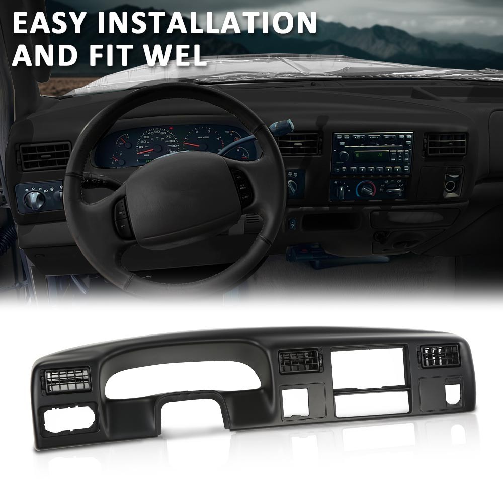 Panel Instrument Cluster Trim Bezel FOR 1999-2004 2005 Ford Excursion BLACK