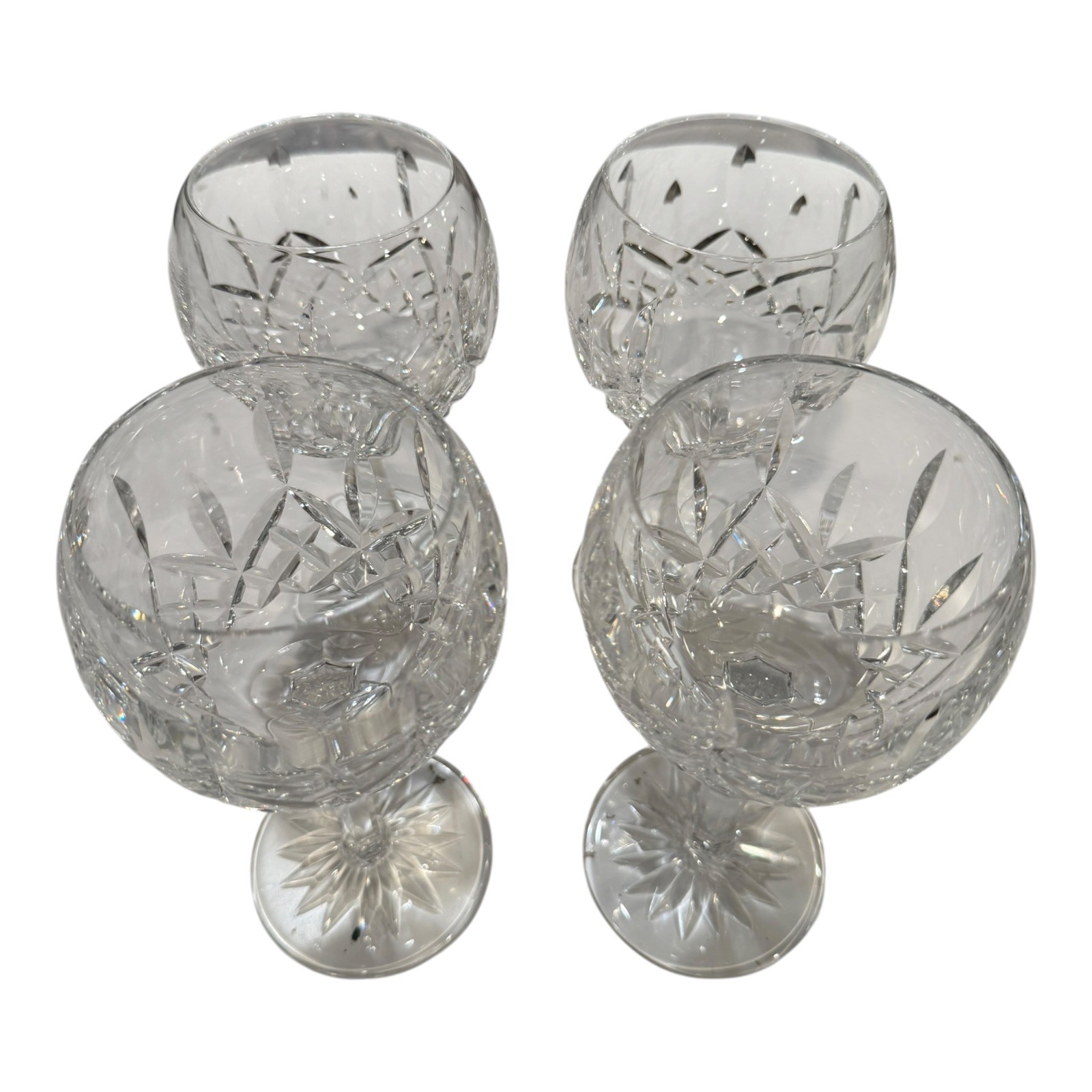 Waterford Lismore Crystal Balloon Wine Glass 7-1/8
