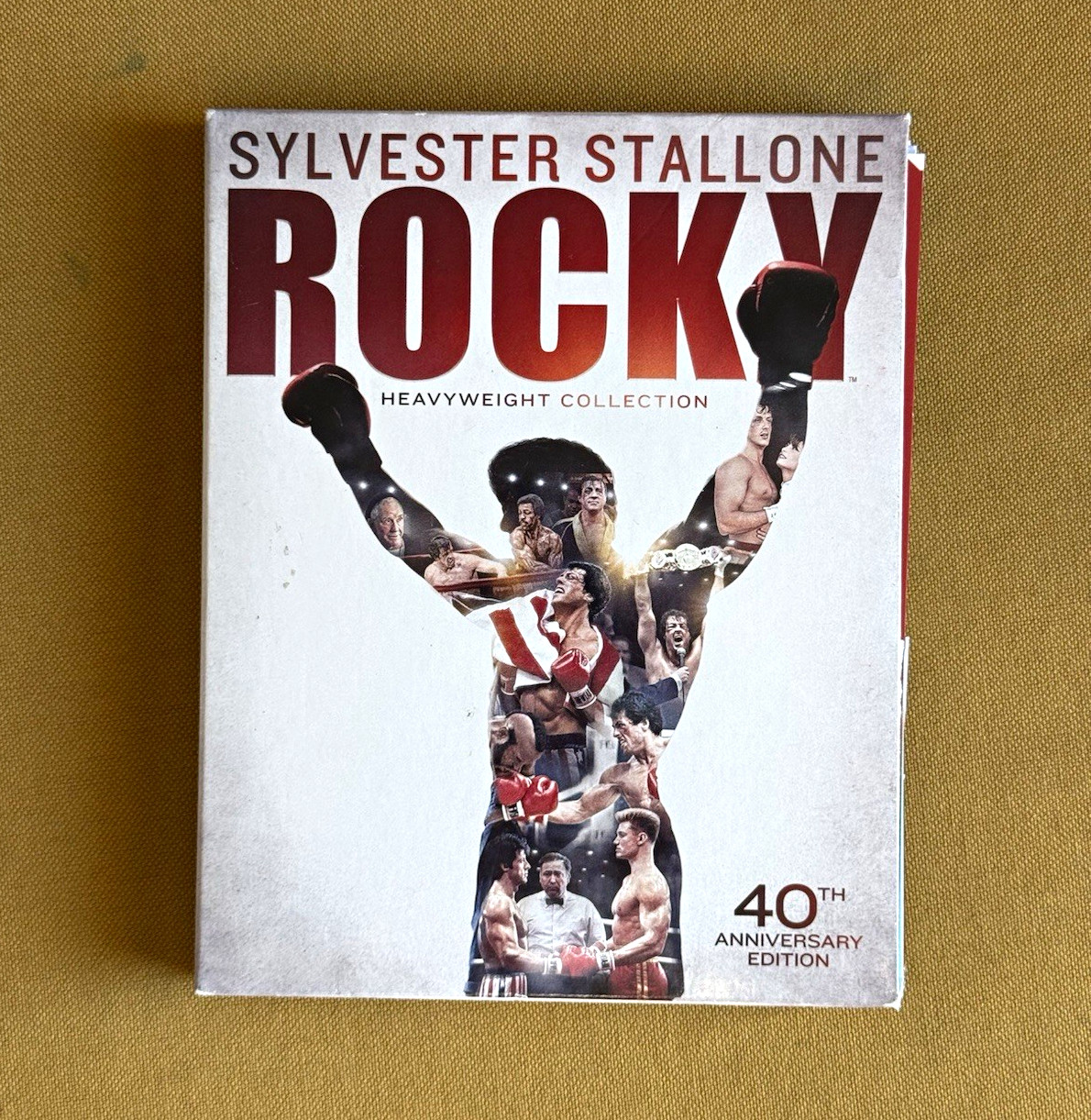 Rocky Heavyweight Collection 40th Anniversary 6-Disc Blu-ray *used*