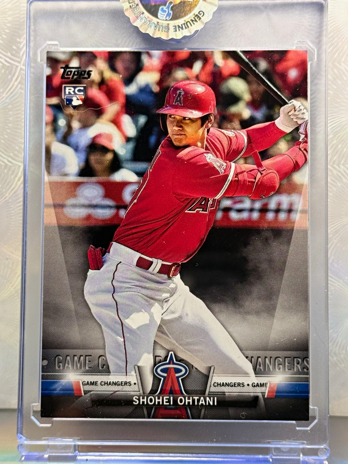 Topps 2018 Update Salute Game Changers Shohei Ohtani S-39 RC Angels Rookie Mag