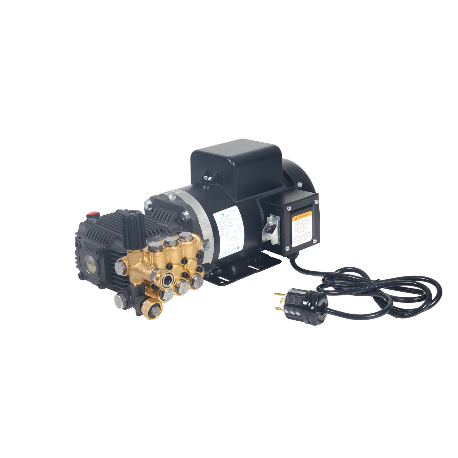 Canpump Electric Pressure Washer: 5 hp Full-Speed Motor 230 V, Triplex Pump Canpump Electric Pressure Washer: 5 hp Full-Speed Motor 230 V, Triplex Pump