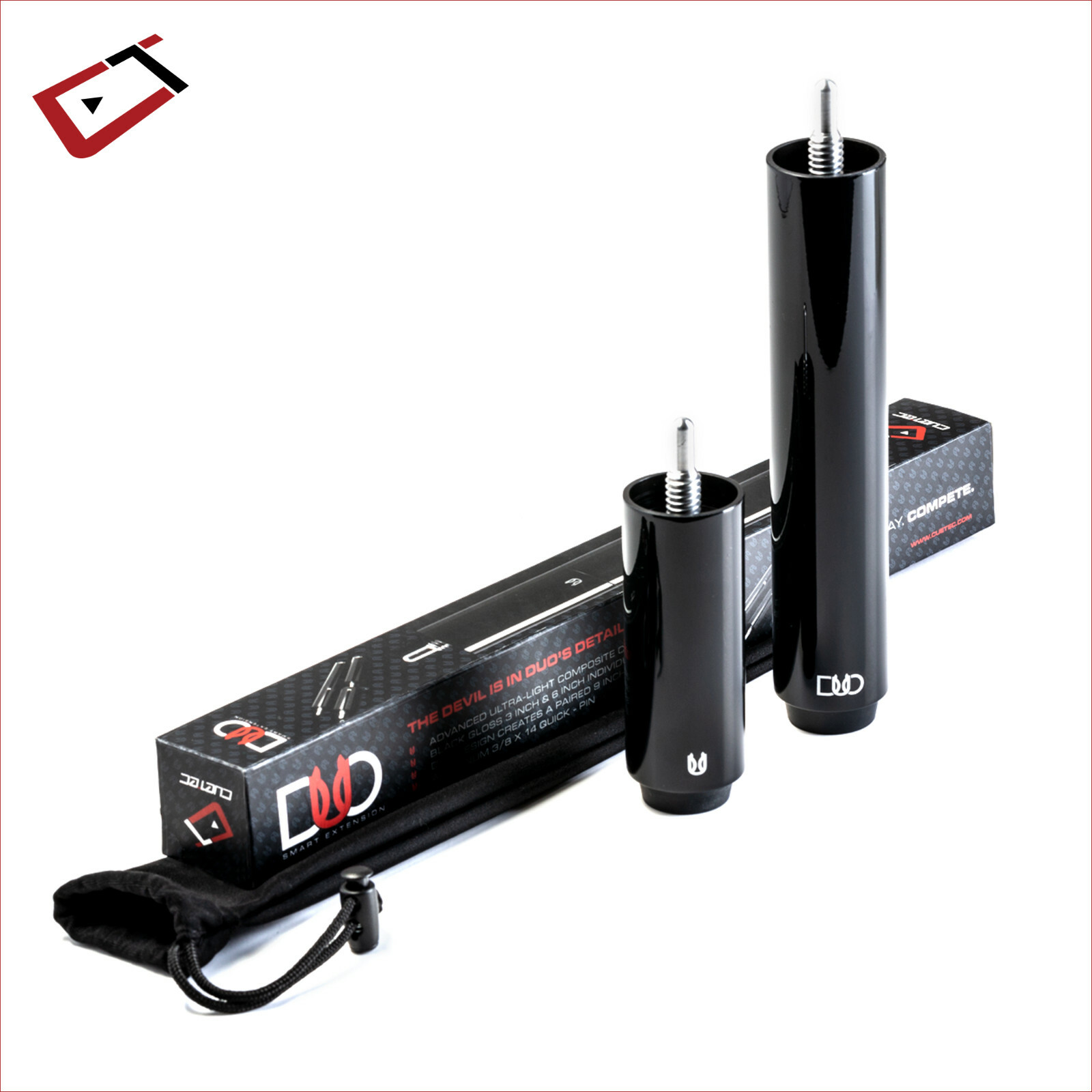 New Cuetec DUO Smart Extension for AVID & Cynergy Gen 2 Cues ONLY - 95-706