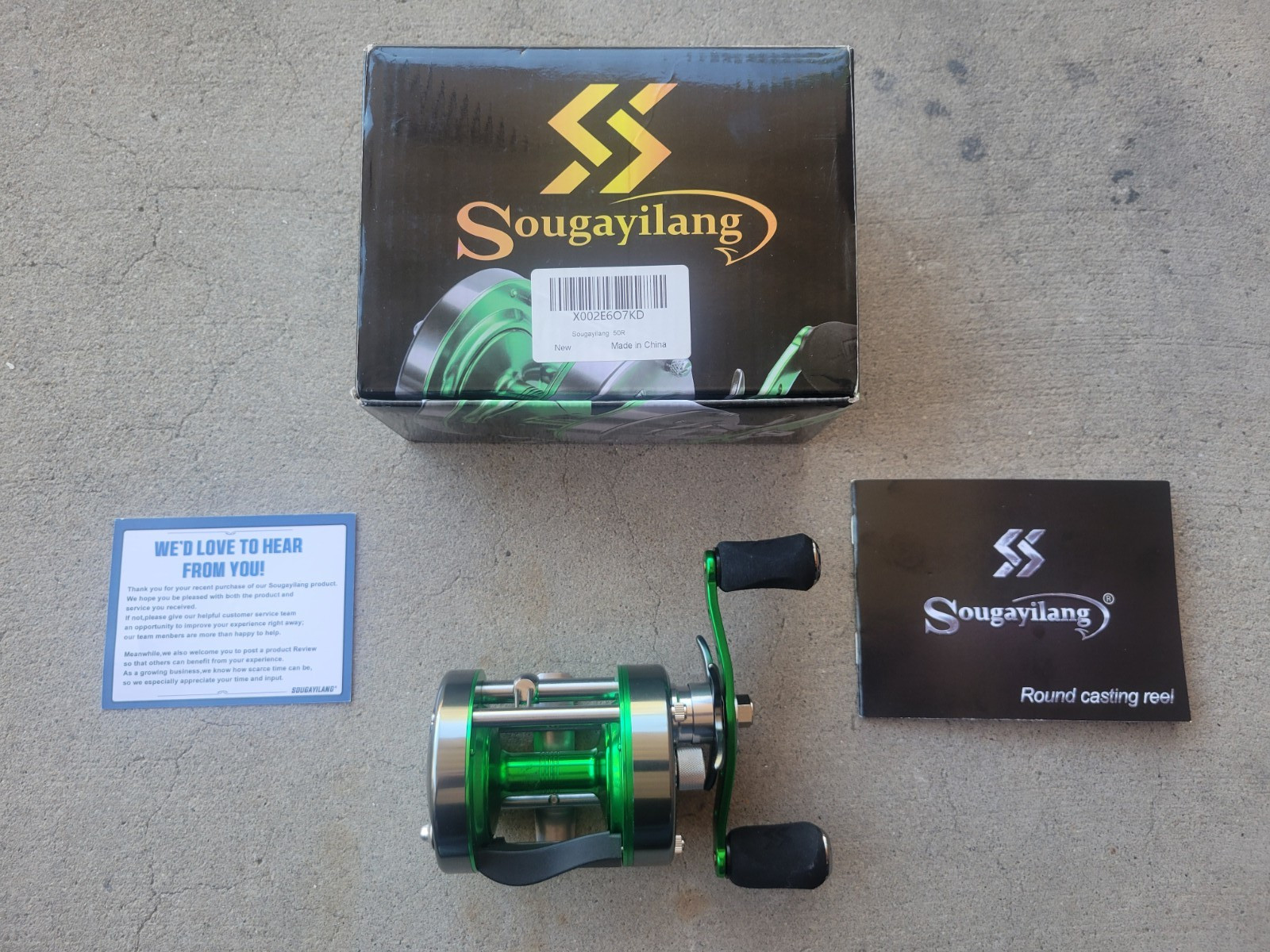 Sougayilang XLT Baitcasting Reel - BRAND NEW - Sougayilang XLT Baitcasting Reel - BRAND NEW -