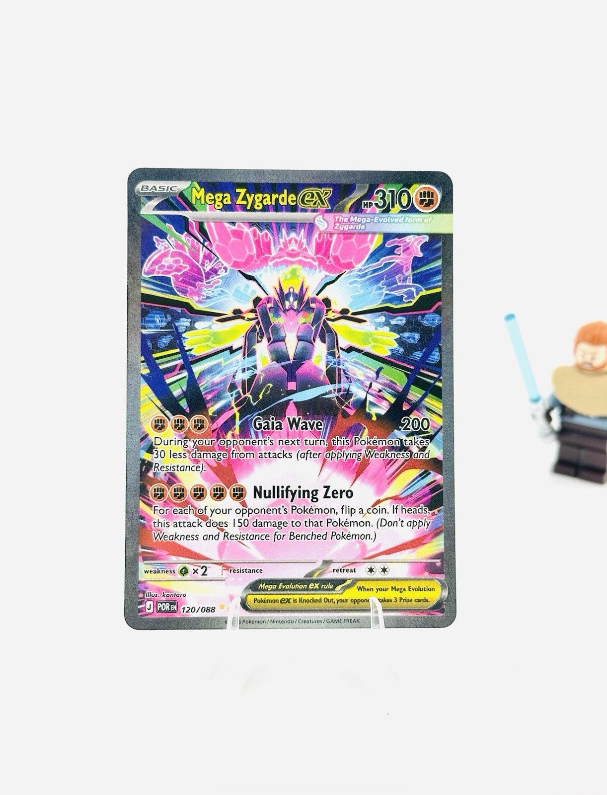 Mega Zygarde ex 120/088 Me03: Perfect Order Holo NM