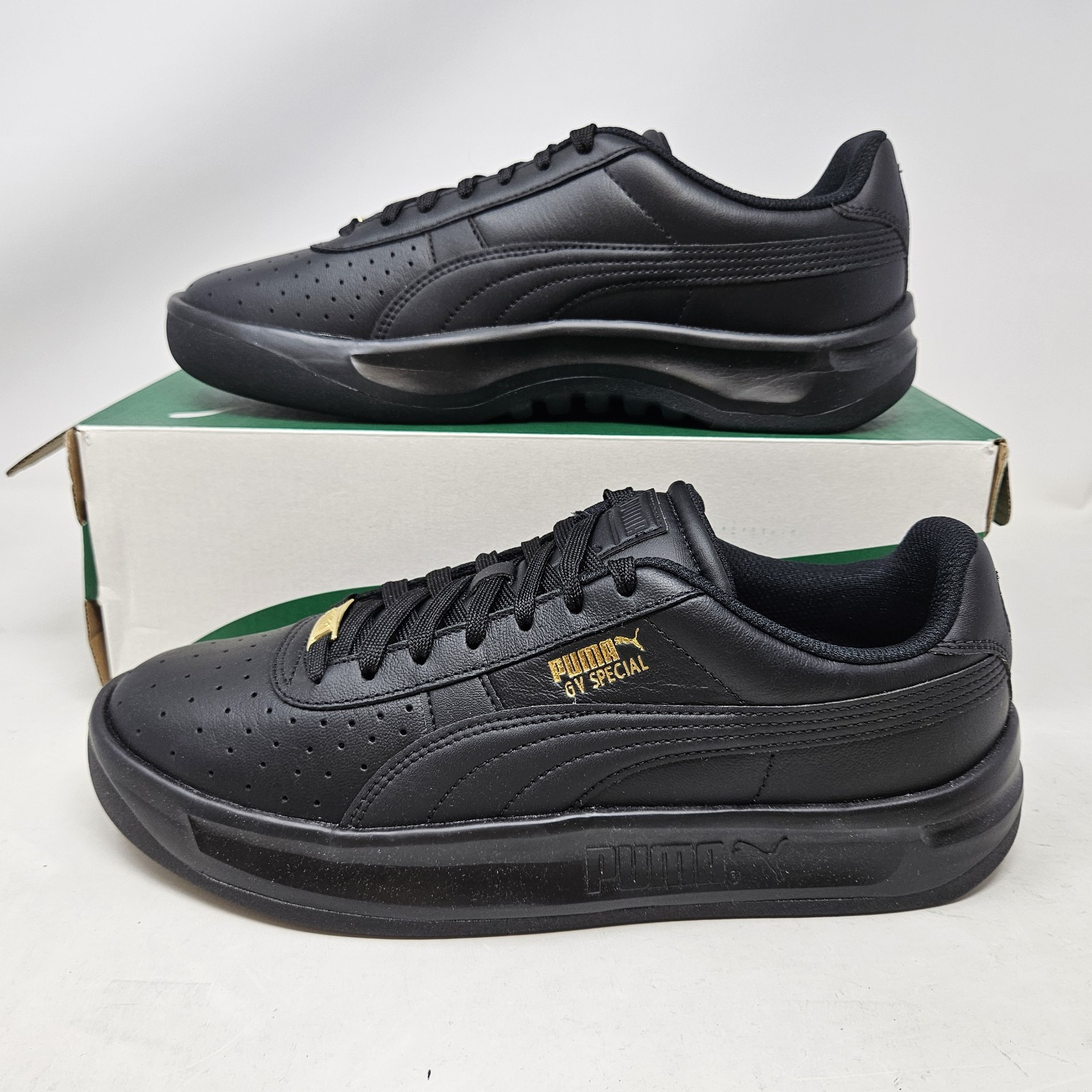 PUMA GV Special Black Leather Casual Sneakers / 398374 02 / Men\'s Size 10 PUMA GV Special Black Leather Casual Sneakers / 398374 02 / Men\'s Size 10