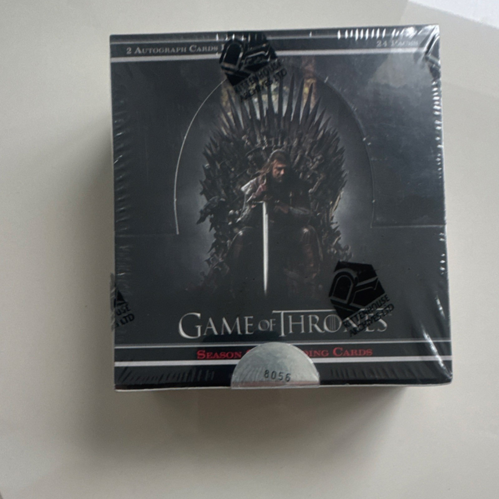 Rittenhouse Archives Game of Thrones Season One 2012 Autograph Hobby Box 72